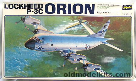 Hasegawa 1/72 Lockheed P-3C Orion With Microscale 72-432 and 72-433 Decal Sheets - Royal Australian Air Force (RAAF) 11 Sq / US Navy VP-50 Blue Dragons Misawa / VP-5 Mad Foxes Jacksonville FL, K15 plastic model kit